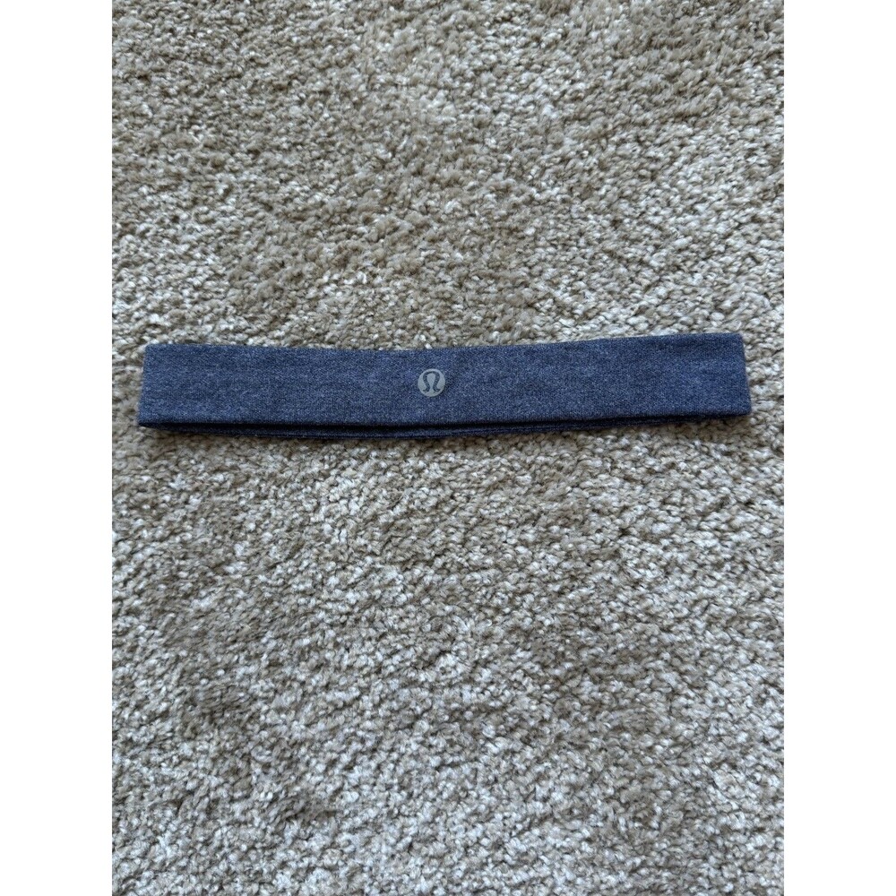 Lululemon Headband Women's One Size Blue Athletic Yoga Running Non Slip Stretch